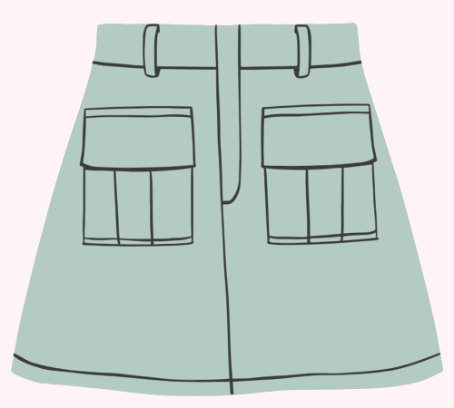 How To Style Denim Skirt for Winter in The Workplace